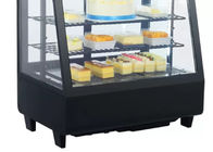 Réfrigérateur réfrigérant d'étalage du gâteau 100L de l'acier inoxydable R600a
