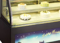 Réfrigérateur en verre transparent d'affichage du gâteau 670W de 1220mm
