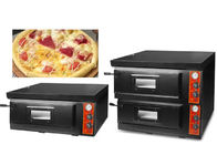2 four commercial de pizza du gaz 2800pa 12kw de plate-formes