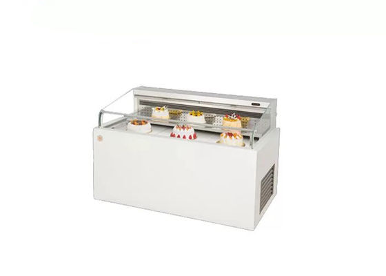 Réfrigérateur ouvert d'affichage du gâteau 800w du refroidissement à l'air 1000mm