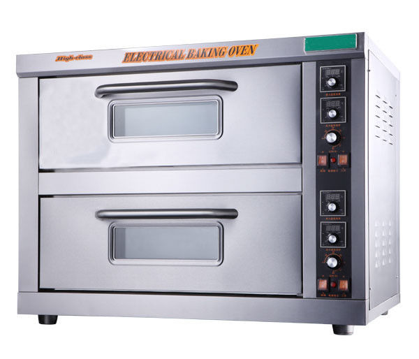 plate-forme électrique Sightglass simple de double du four de la boulangerie 67kg solides solubles 430 220V 6.8kw