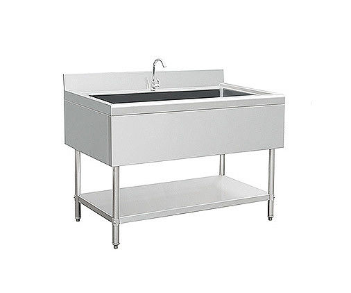 Nettoyage simple de approvisionnement de nourriture d'évier de piscine de plat de lavage d'équipement d'acier inoxydable de cuisine de restaurant