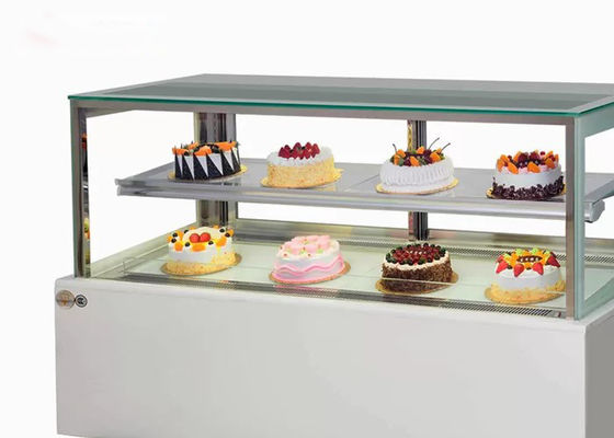 Réfrigérateur réfrigérant d'affichage de gâteau de R134A
