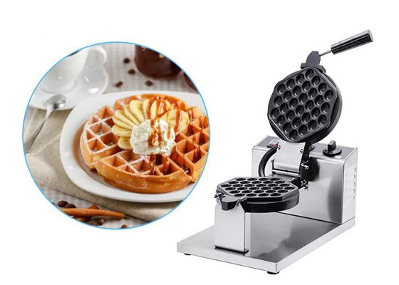 Pieds 220V 1.2kw d'oeufs de l'acier inoxydable de fabricant de gaufre